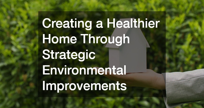Creating a Healthier Home Through Strategic Environmental Improvements