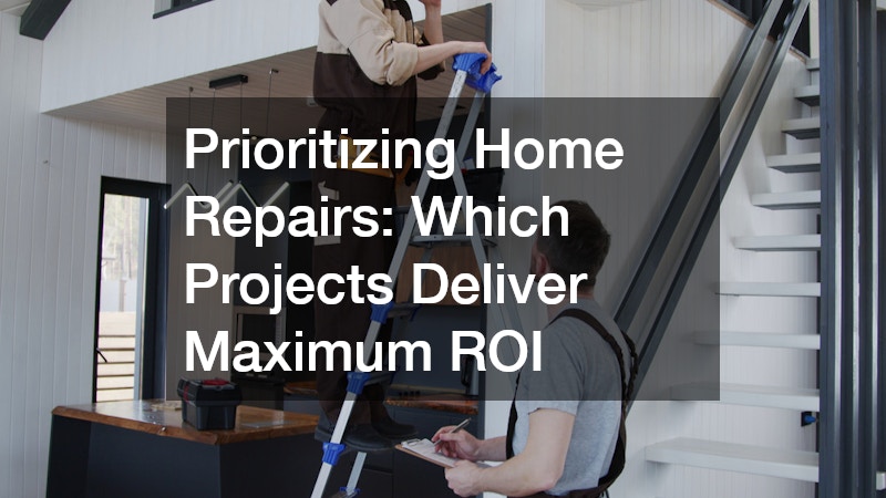 Prioritizing Home Repairs: Which Projects Deliver Maximum ROI