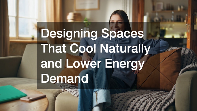 Designing Spaces That Cool Naturally and Lower Energy Demand