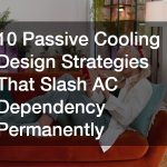 10 Passive Cooling Design Strategies That Slash AC Dependency Permanently