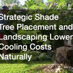 Strategic Shade Tree Placement and Landscaping Lower Cooling Costs Naturally