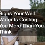 Signs Your Well Water Is Costing You More Than You Think