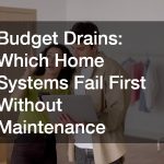Budget Drains: Which Home Systems Fail First Without Maintenance