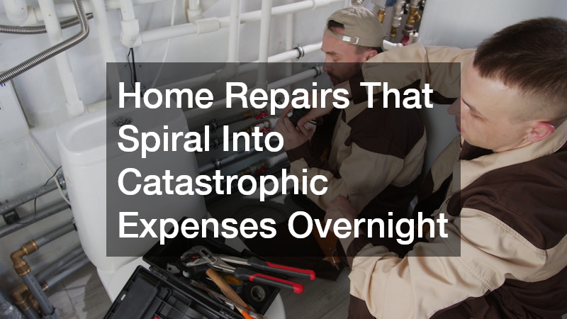 Home Repairs That Spiral Into Catastrophic Expenses Overnight